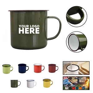 8oz Enamel Coffee Mug