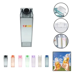 Clear Milk Water Bottle Portable Drinkware