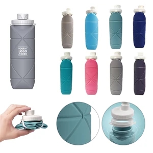 Collapsible Silicone Water Bottle