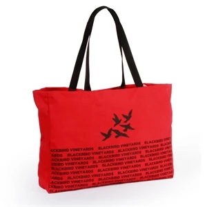 Structured Tote LRG- Colored Canvas