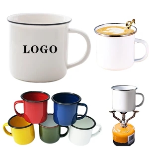 Enamel Coffee Mug