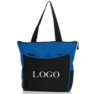 Zippered Brief 600D Polyester Tote Bags