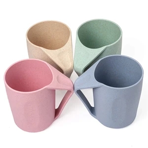 Wheat Straw Plastic Coffee Cups