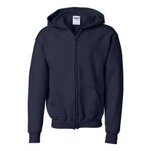 Gildan Heavy Blend™ Youth Full-Zip Hooded Sweatshirt