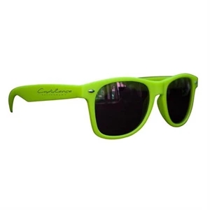 Matte Soft Rubberized Finish Miami Sunglasses