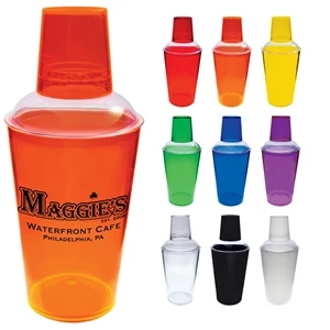 16 oz. Plastic Cocktail Shaker/Sipper