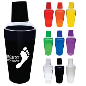20 oz. Plastic Cocktail Shaker/Sipper