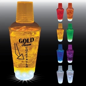 16 oz. Plastic 5 Light-Up Cocktail Shaker