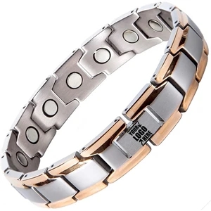 Elegant Titanium Magnetic Therapy Bracelet Pain Relief