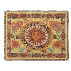 Custom Logo Throw Blanket for Picnic