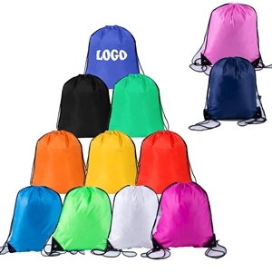 Drawstring Backpack Sports Bags For Storage