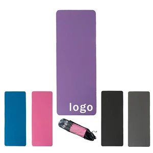 Portable Yoga Fitness Mat With Carrying Bag