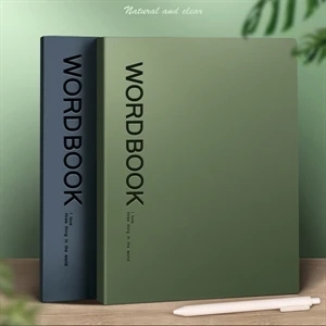 Custom Logo 2026 A5 High Quality PU Loose-leaf Refillable Notebook