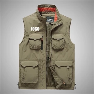 Stand Collar Fishing Outdoor Vest
