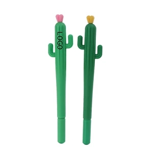 Cactus Ballpoint Gel Ink Pen - Write in Style w/ a 0.5mm Tip