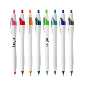 High Quality Custom Colorful Plastic Ballpoint Pens