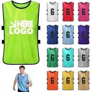 MOQ20 Children Football Training vest bibs