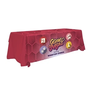 8' Antimicrobial 4-Sided Throw Full-Color