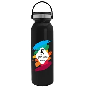 Terrain - 24 oz. Metalike Bottle-EZ Grip Handle Lid-Digital