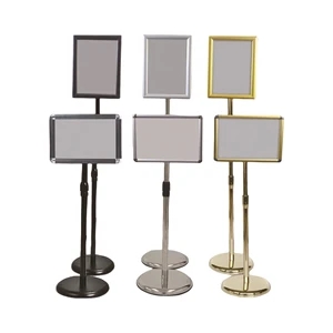 Adjustable Sign Holder Stand With Base