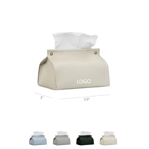 Leather Tissue Box