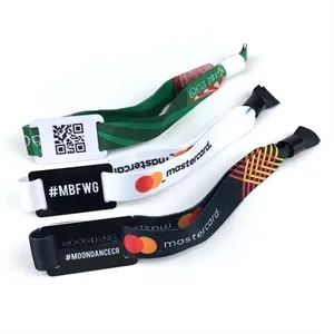 iTAGL 3/4" Smart NFC Digital Business Event Fabric Wristband