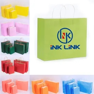 Multi Color High Quality Kraft Paper Bag