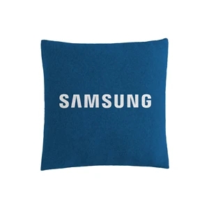 Custom Jacquard Cotton Blend Knitted Logo Pillow Case