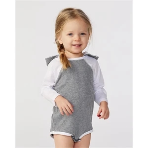 Rabbit Skins Fine Jersey Infant Character Hooded Long Sle...