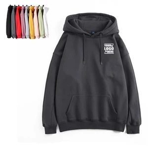 Custom Logo Premium cotton Pullover Hoodie