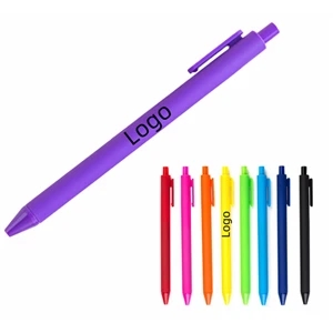 Colored Macaron Plastic Ballpoint Pen