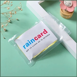 disposable pocket raincoat portable rain card