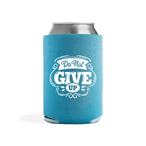 Foam and Neoprene Can Cooler Holder-One Color Imprint-WB