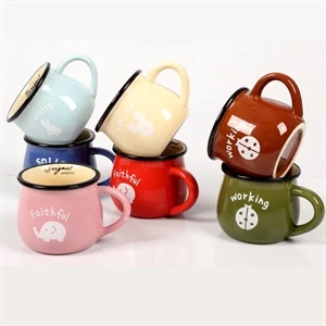 12 oz. High Quality Traditional Ceramic Coffee Mugs