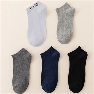 Cotton Wicking Low Top Invisible Socks
