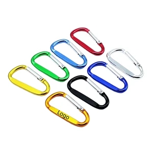 D Ring Shape Carabiner Hook Buckle