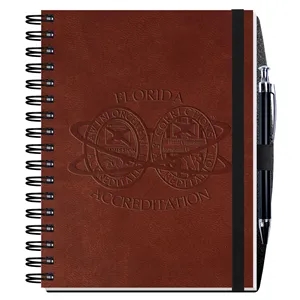6 1/2" x 8 1/2" Executive Journal with Pen