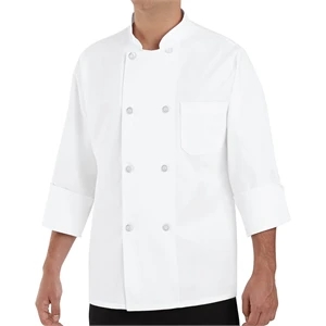 Chef Designs Eight Pearl Button Chef Coat - Tall Sizes