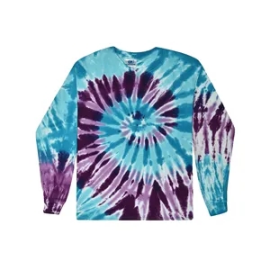 Colortone Youth Tie-Dyed Long Sleeve T-Shirt