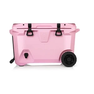 Brumate BruTank 55 Quart Rolling Cooler in Blush