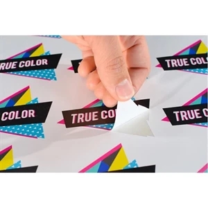 1" x 3" decal vinyl - 3 Square inch - up to Full Color Logo