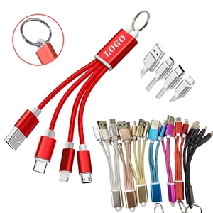 4 In1 Micro Usb/Type C Cable