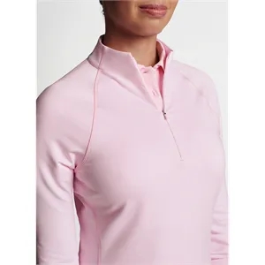 Peter Millar Women's Sugar Stripe Raglan Perth Quarter-Zip