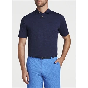 Peter Millar Men's Featherweight Melange Performance Polo