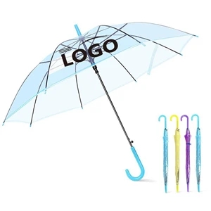 Custom Logo Clear Dome Coverage Bubble Umbrella