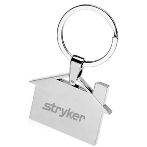 Metal Keychains Shaped Like Houses