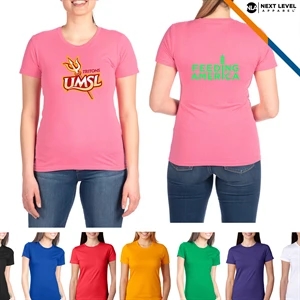 Next Level® 4.3 oz 100% Combed Cotton Jersey Ladies T-shirts