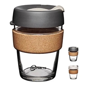 12oz Coffee Toughened Glass Cup