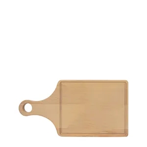 Maple Cutting Board Paddle Shape with Drip Ring