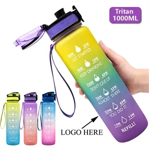 Tritian Portable Reusable Fitness Sport Water Bottle